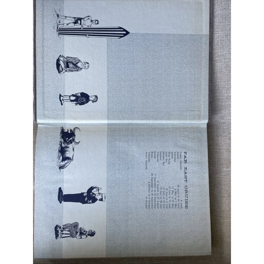 USS MIDWAY CVA-41 FAR EAST DEPLOYMENT CRUISE BOOK YEAR LOG 1962 - U S NAVY